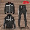 Nike Fashion White Paint Effect Luxury Hoodie Sweatshirt 3D And Pants