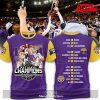 LSU Tigers 2023 NCAA Women’s Basketball National Champions Black Locker Room T-Shirt 3D LSU Tigers 2023 NCAA Women’s Basketball National Champions Black Locker Room T-Shirt 3D