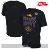 LSU Tigers 2023 NCAA Women’s Basketball National Champions Gold T-Shirt 3D LSU Tigers 2023 NCAA Women’s Basketball National Champions Gold T-Shirt 3D