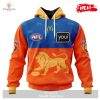 [NEW] Personalized AFL Brisbane Lions Clash Kits 2023 Hoodie Sweatshirt 3D