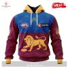 [NEW] Personalized AFL Brisbane Lions Clash Kits 2023 Hoodie Sweatshirt 3D