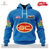 [NEW] Personalized AFL Gold Coast Suns Home Kits 2023 Hoodie Sweatshirt 3D