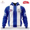 [NEW] Personalized AFL North Melbourne Football Club Away Kits 2023 Hoodie Sweatshirt 3D