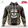[NEW] Personalized AFL St Kilda Football Club Special Camo Color Design Hoodie Sweatshirt 3D