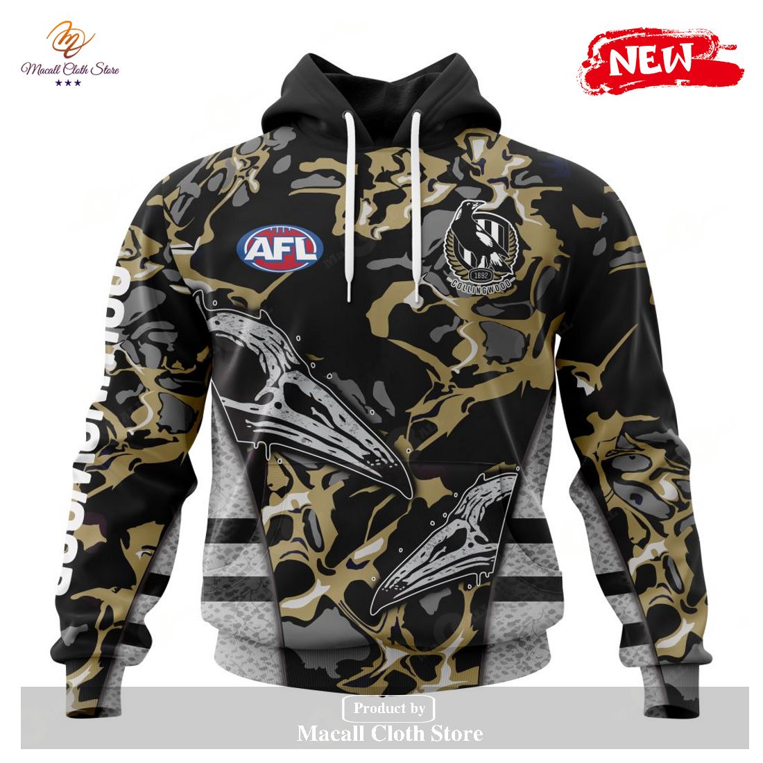 [NEW] Personalized AFL Collingwood Football Club – Specialized Design Wih Morden Art Style Hoodie Sweatshirt 3D