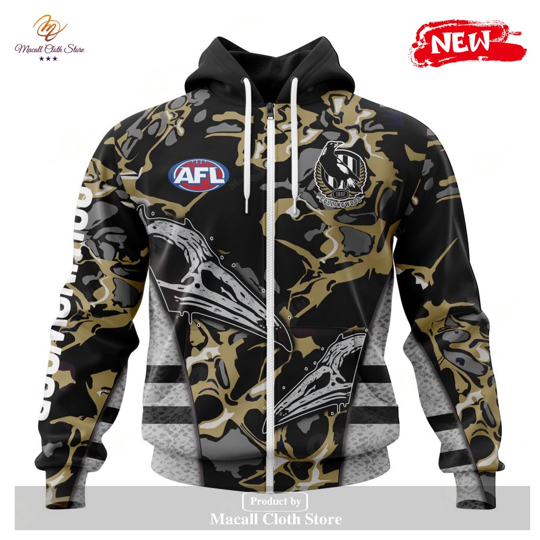 [NEW] Personalized AFL Collingwood Football Club – Specialized Design Wih Morden Art Style Hoodie Sweatshirt 3D