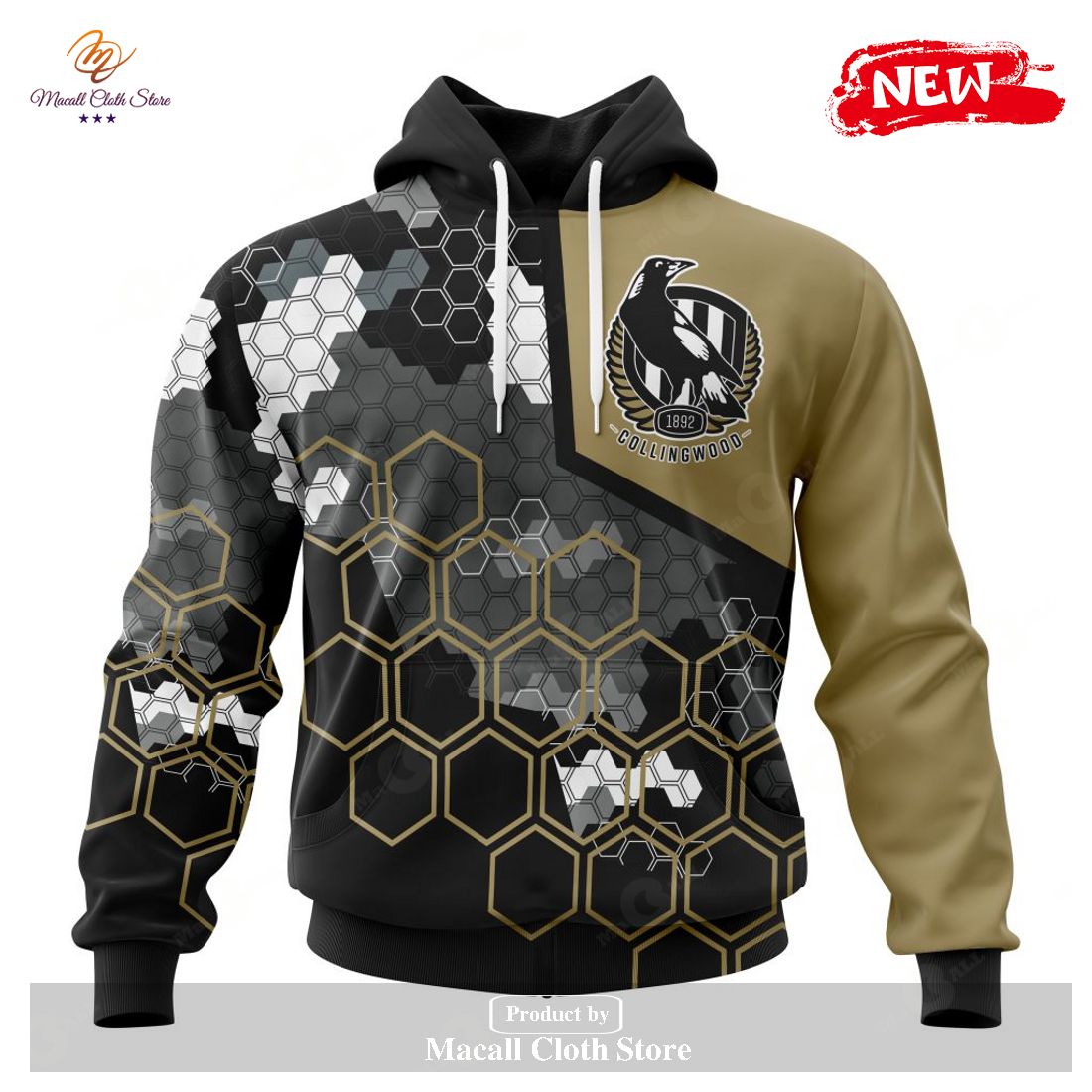 [NEW] Personalized AFL Collingwood Football Club Special Motocross Concept Hoodie Sweatshirt 3D