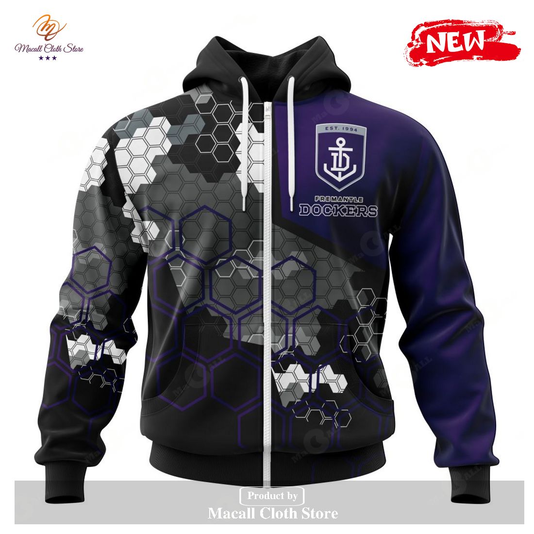[NEW] Personalized AFL Fremantle Dockers Special Motocross Concept Hoodie Sweatshirt 3D