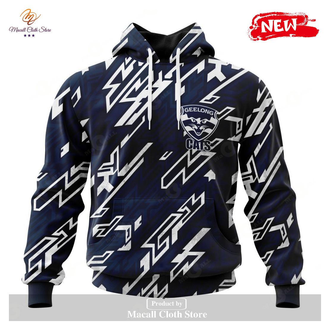 [NEW] Personalized AFL Geelong Football Club – Specialized Design Wih Morden Art Style Hoodie Sweatshirt 3D