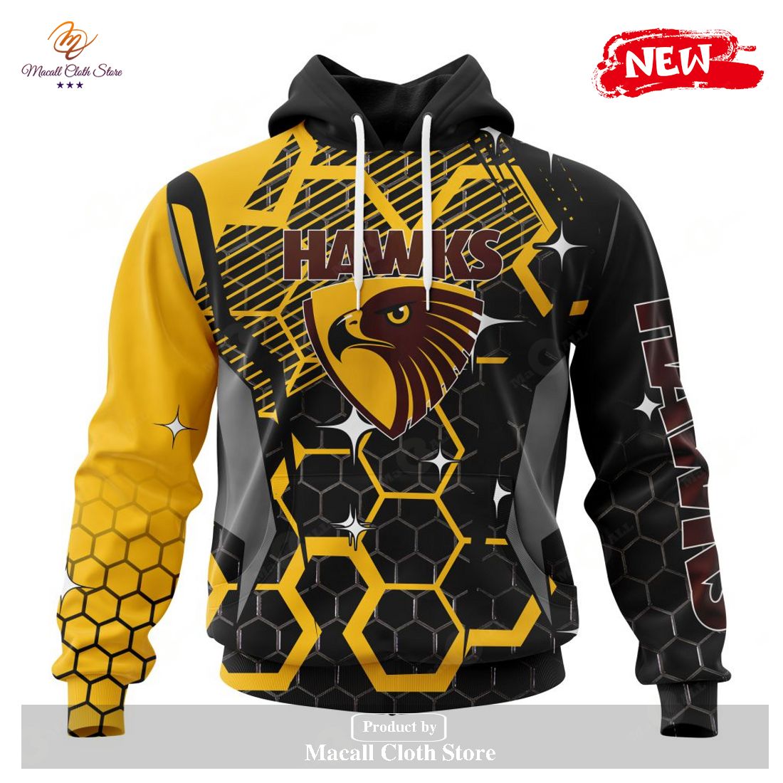 [NEW] Personalized AFL Hawthorn Football Club – Specialized Design Hot With MotoCross Hoodie Sweatshirt 3D