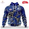 [NEW] Personalized AFL Melbourne Football Club Special Military Camo Hoodie Sweatshirt 3D