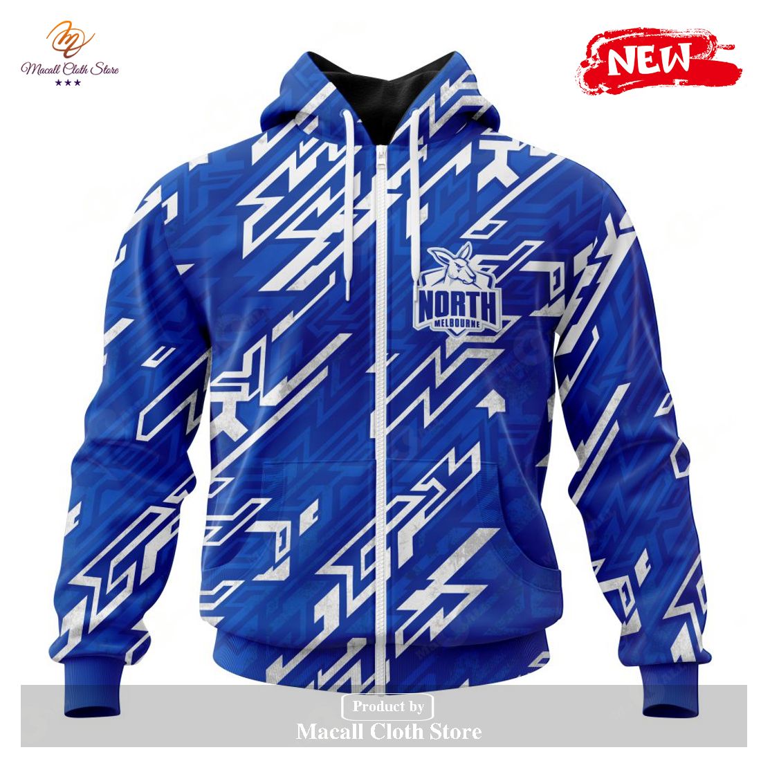 [NEW] Personalized AFL North Melbourne Football Club – Specialized Design Wih Morden Art Style Hoodie Sweatshirt 3D