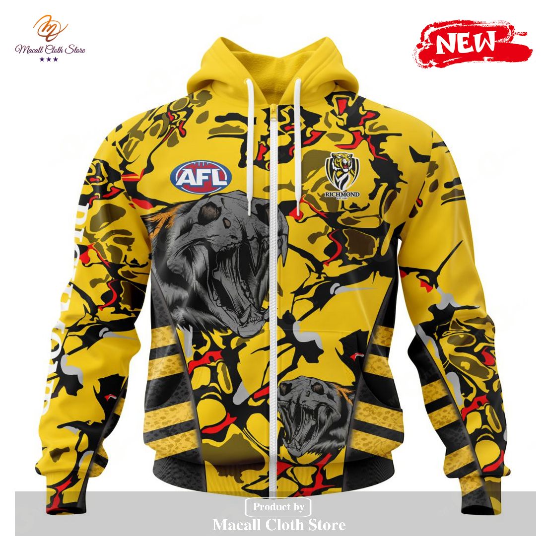 [NEW] Personalized AFL Richmond – Specialized Design Wih Morden Art Design Hoodie Sweatshirt 3D