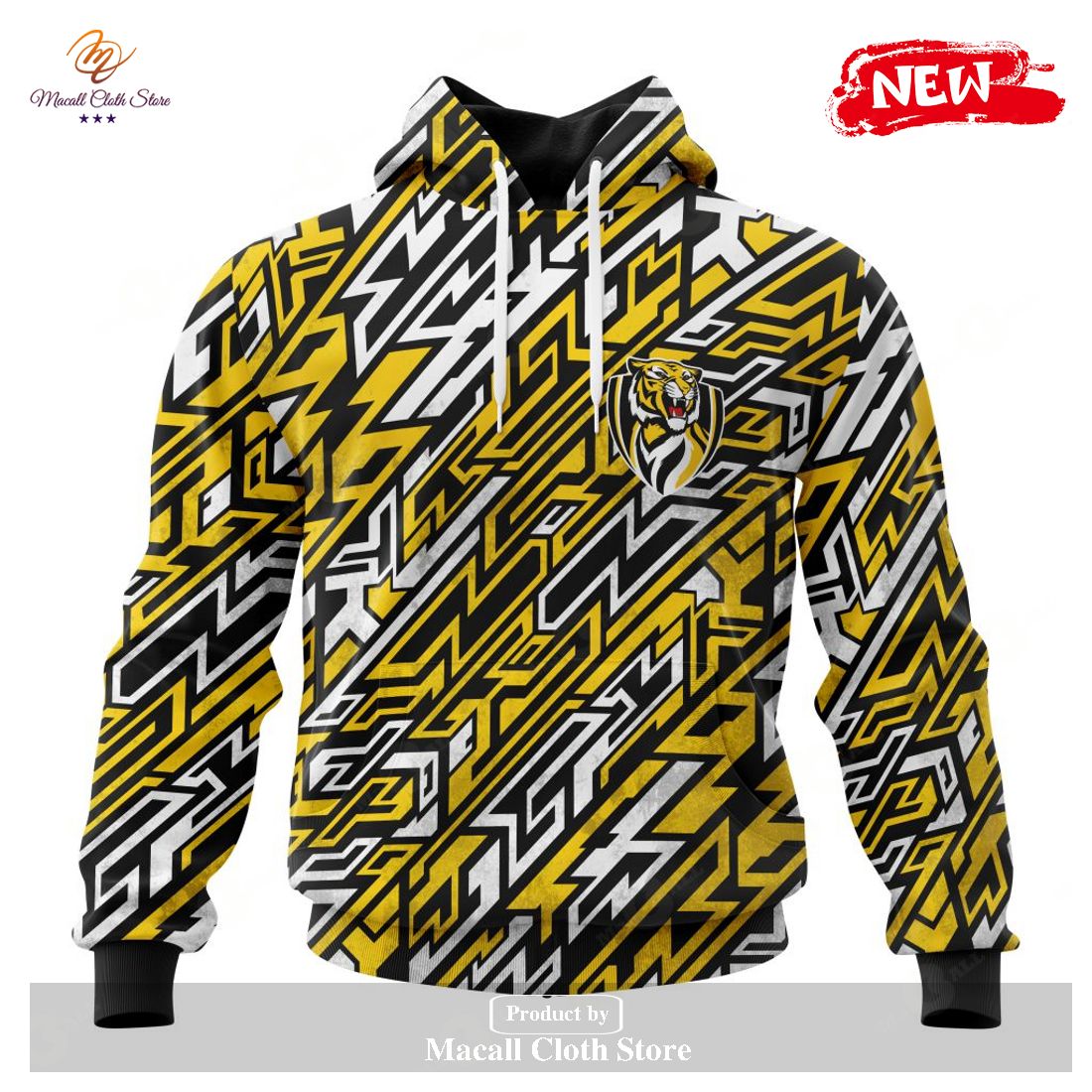 [NEW] Personalized AFL Richmond – Specialized Design Wih Morden Art Style Hoodie Sweatshirt 3D