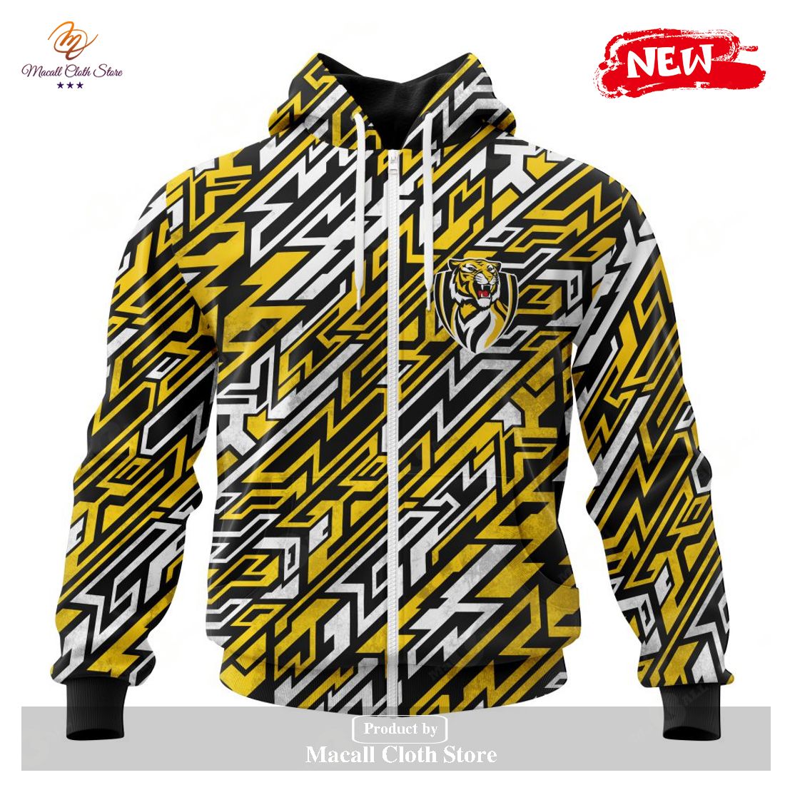 [NEW] Personalized AFL Richmond – Specialized Design Wih Morden Art Style Hoodie Sweatshirt 3D