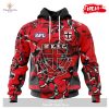 [NEW] Personalized AFL Richmond Tigers Special Military Camo Hoodie Sweatshirt 3D