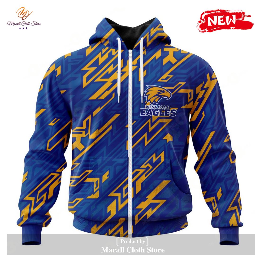 [NEW] Personalized AFL West Coast Eagles – Specialized Design Wih Morden Art Style Hoodie Sweatshirt 3D