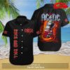 [NEW] ACDC Rock And Roll Red Coconut Tree Design Hawaiian Shirt and Short