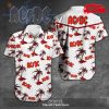 [NEW] ACDC Skull Black White Mix Color Design Hawaiian Shirt and Short