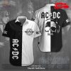 [NEW] Never Underestimate A Man Who Love ACDC Gray Rock Music Design Hawaiian Shirt and Short