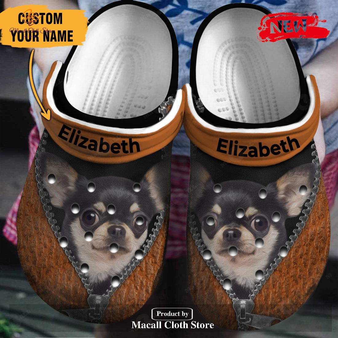 [NEW] Baby Chihuahua Gifts For Independence Day Bb-Chihuahua For Man and Women Crocs Clog Shoes