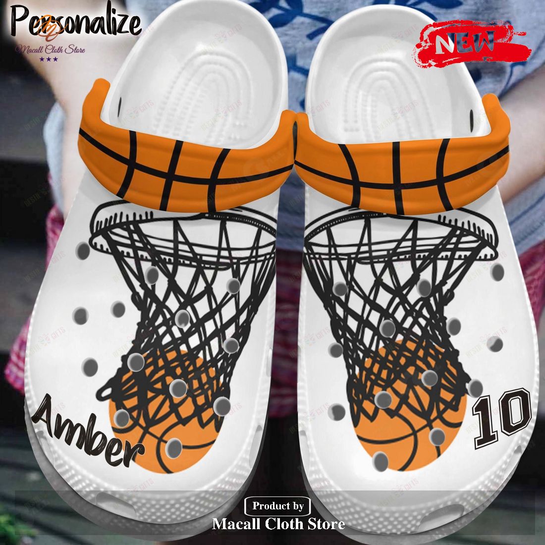 [NEW] Basketball Lover Classic Design For Man and Women Crocs Clog Shoes