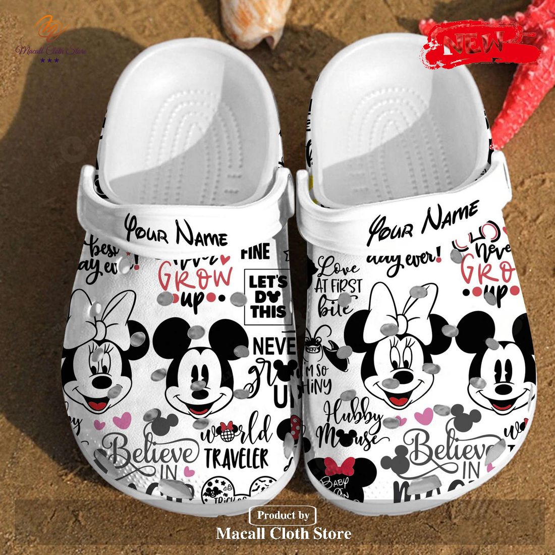 NEW] Disney Pattern Mickey Mouse Unique Gifts For Fans Crocs Clog Shoes -  Macall Cloth Store - Destination for fashionistas