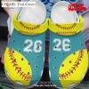 [NEW] Softball Classic Whitesole Softball Lovers For Man and Women Crocs Clog Shoes