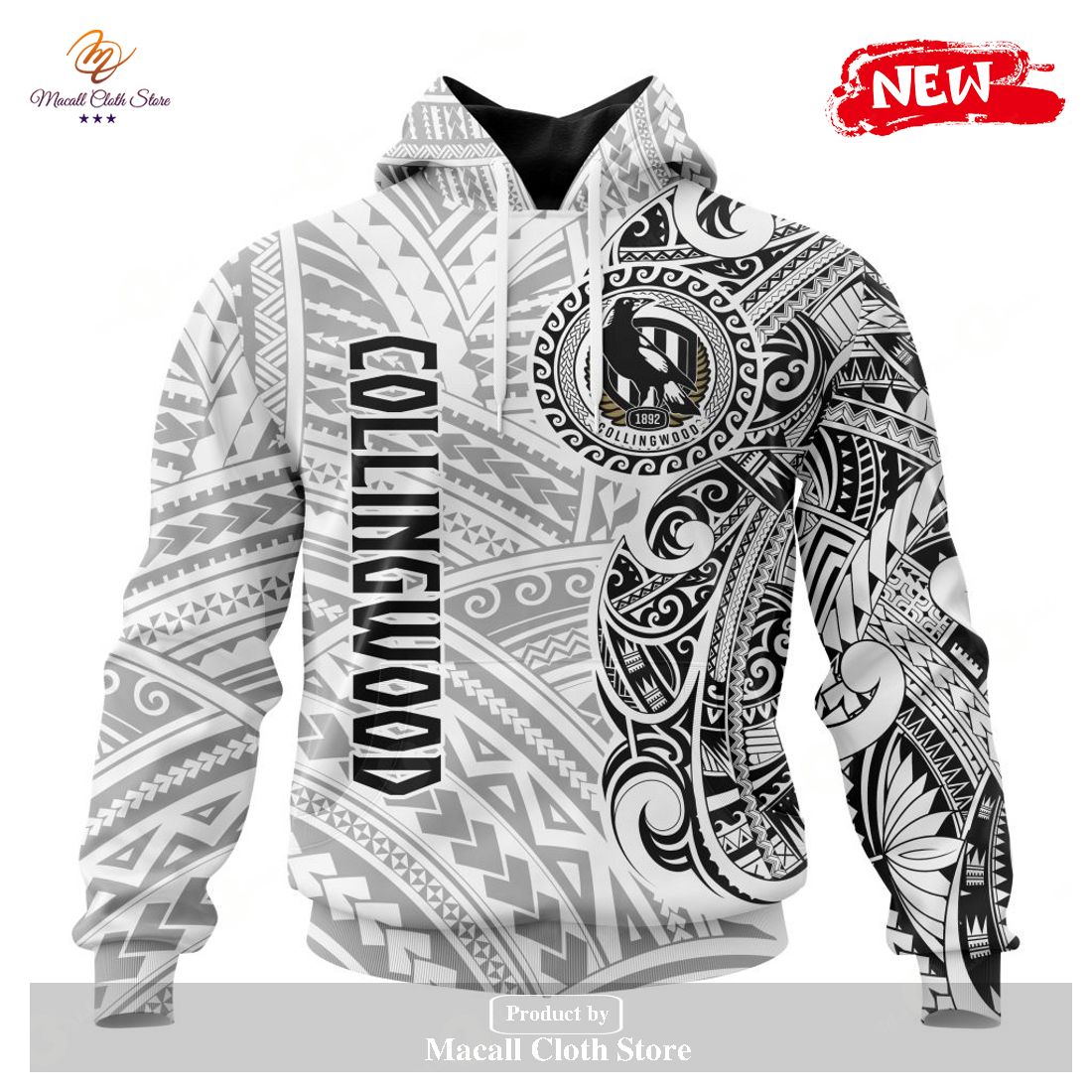 [NEW] Personalized Name AFL Collingwood Football Club – Specialized Design Wih Classic Style Hoodie Sweatshirt 3D