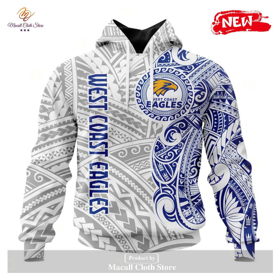 [NEW] Personalized Name AFL West Coast Eagles – Specialized Design Wih Classic Style Hoodie Sweatshirt 3D