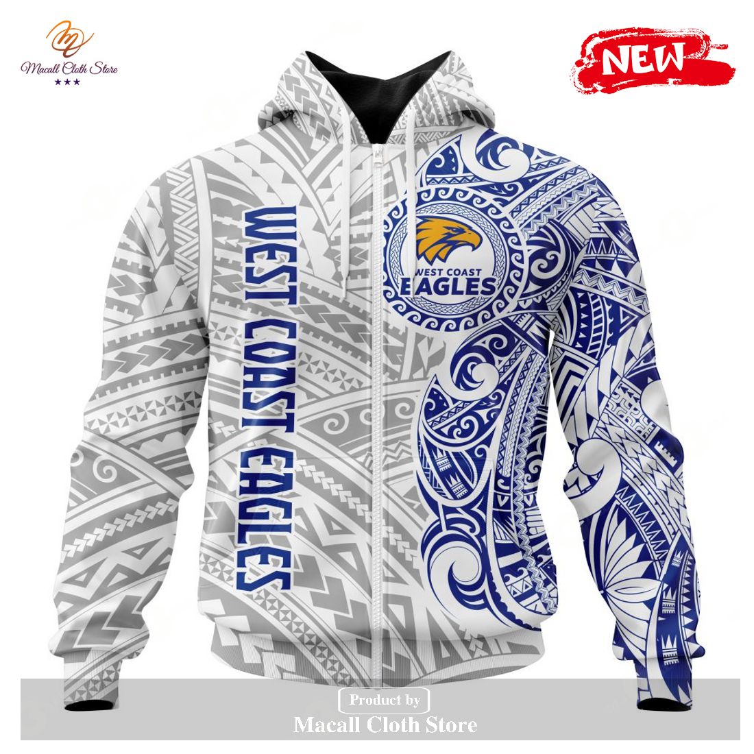 [NEW] Personalized Name AFL West Coast Eagles – Specialized Design Wih Classic Style Hoodie Sweatshirt 3D