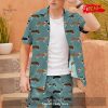 [NEW] Blue Butterflies Revere Collar Eamless Pattern Flying Butterflies Flowers Blue Gifts for Butterflies Hawaiian Shirt and Short