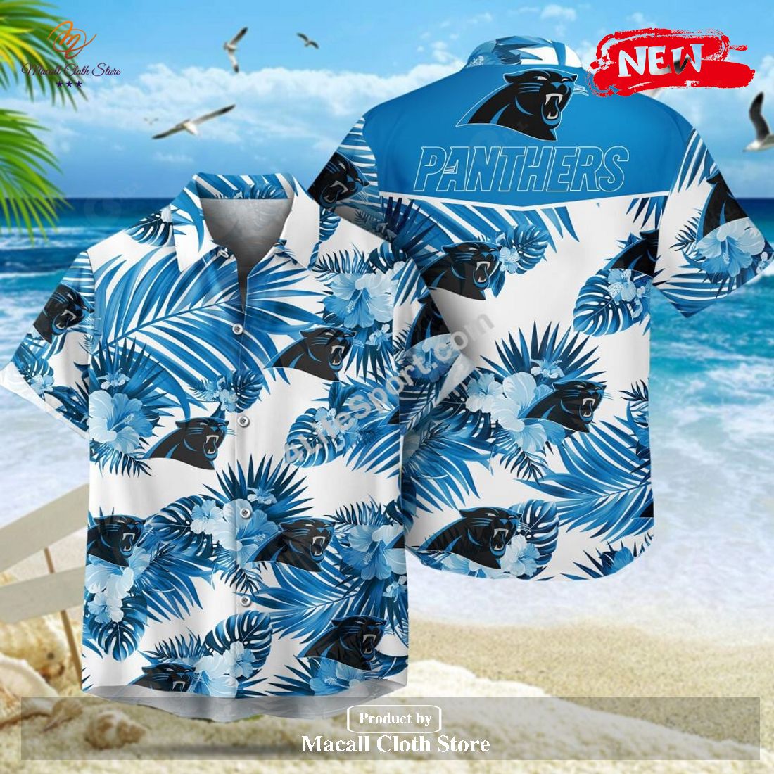 NEW Carolina Panthers NFL Hawaiian Shirt, 52% OFF