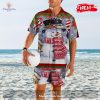 [NEW] Christmas Penguin Revere Collar Hot Summer Gifts for Christmas Hawaiian Shirt and Short