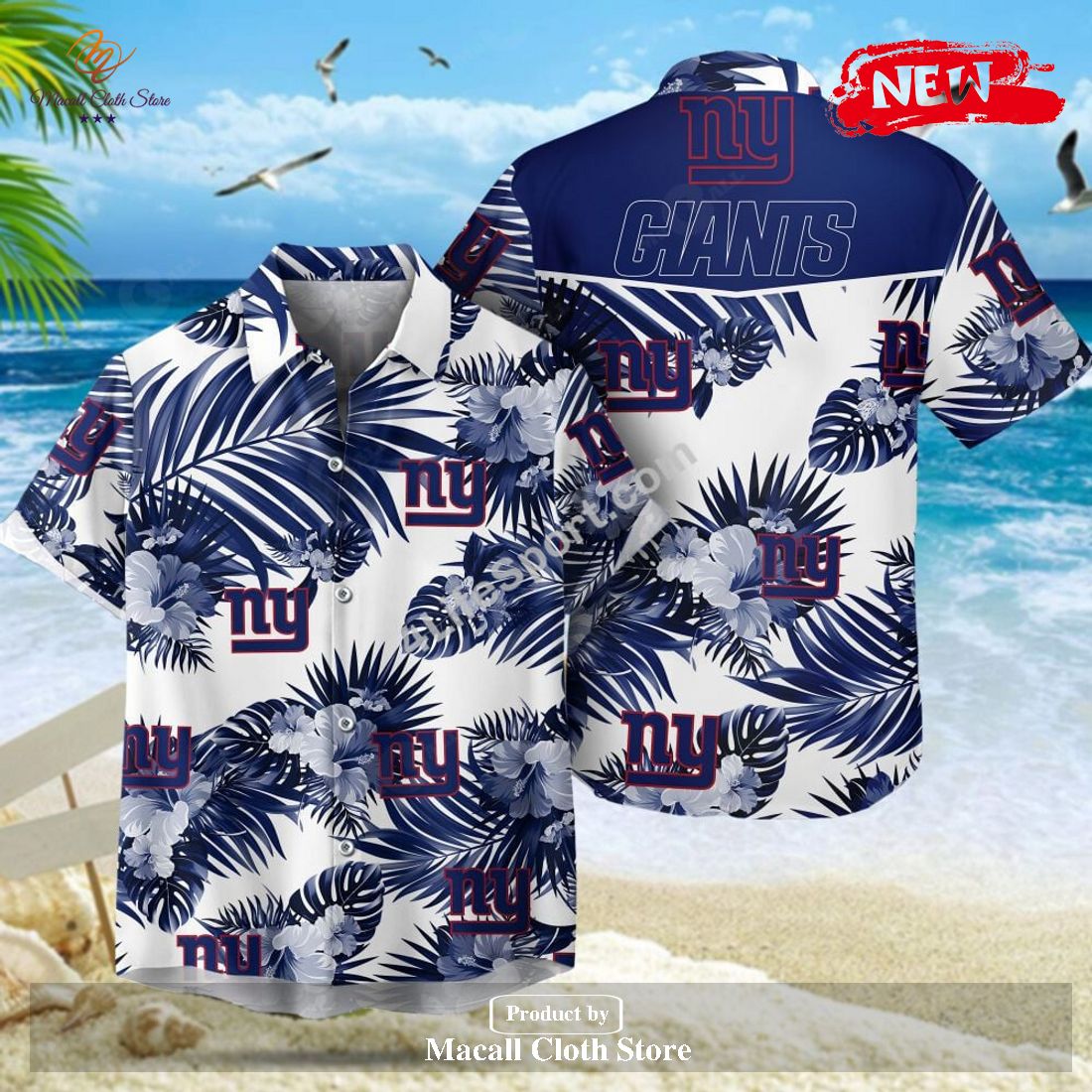 NEW NFL New York Giants Hawaiian Shirt Hot 2023