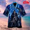 [NEW] Skull Beer Hot Summer Adult Casual Hawaiian Shirt and Short