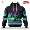 Personalized NHL New Jersey Devils Special Design With Northern Lights Hoodie Sweatshirt 3D