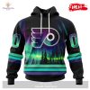 Personalized NHL Ottawa Senators Special Design With Northern Lights Hoodie Sweatshirt 3D