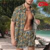 [NEW] Bohemian Tribal Elephant Revere Collar Shirt & Shorts Set Gifts for Bohemian Hawaiian Shirt and Short