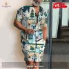 [NEW] Christmas Tree Revere Collar Shirt & Shorts Set Christmas Gifts for Santa Claus Hawaiian Shirt and Short