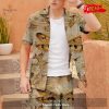 [NEW] Egypt Ancients Symbol Revere Collar Shirt & Shorts Set Hieroglyphics World Map Ancient Gifts for Ancient Hawaiian Shirt and Short