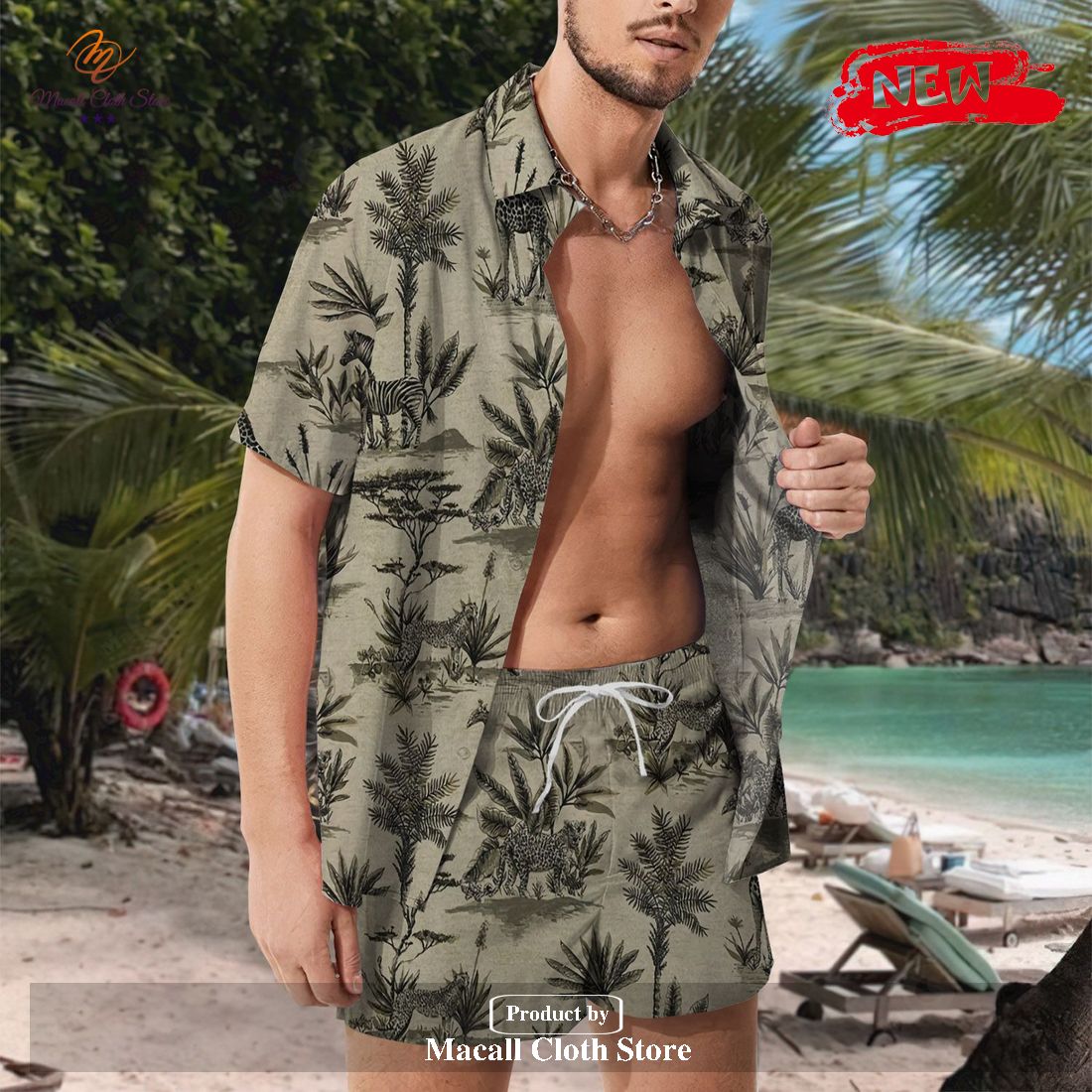 [NEW] Southern Giraffe Casual Shirt Safari And Giraffe Gifts for Giraffe Hawaiian Shirt and Short
