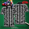 [NEW] BILLIARDS POOL PLAYER SKULL BLACK DESIGN FOR MEN POLO SHIRT