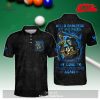 [NEW] HELLO DARKNESS MY OLD FRIEND BLUE GALAXY BILLIARDS DARK BLUE FOR MEN POLO SHIRT