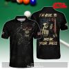 [NEW] IT TAKES A LOT OF BALLS TO SHOOT THE WAY I DO BILLIARDS BLACK DESIGN FOR MEN POLO SHIRT