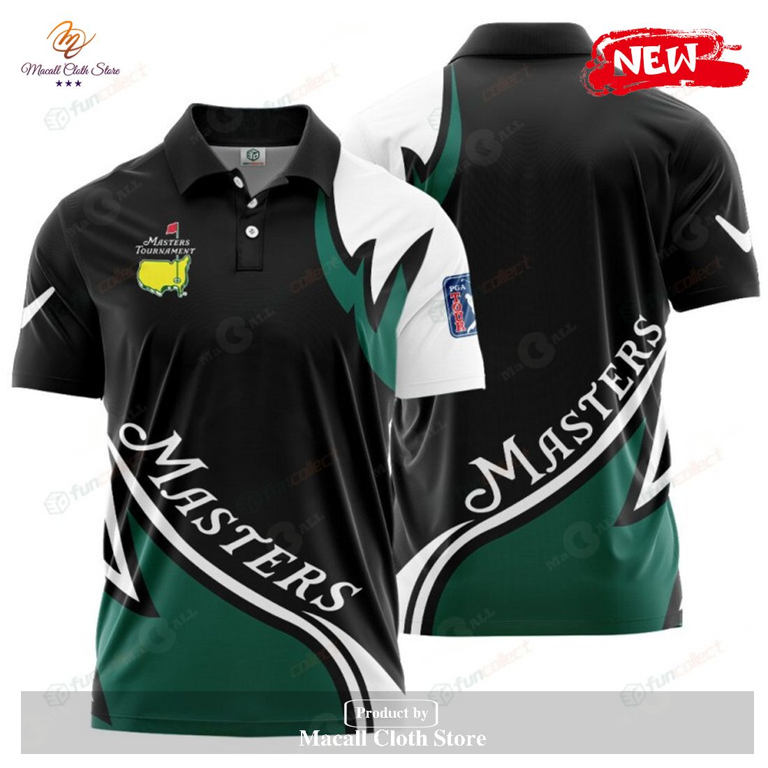 [NEW] New Release Masters Tournament Callaway Clothing Dark Green Casual Shirt For Men Polo Shirt