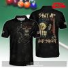 [NEW] ORANGE CAMOUFLAGE BILLIARDS HOT DESIGN FOR MEN POLO SHIRT