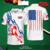 [NEW] PERSONALIZED BILLIARDS GRUNGE GRAPHIC RACK EM AND CRACK EM FOR MEN POLO SHIRT