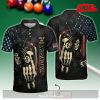 [NEW] PERSONALIZED LESS TALK MORE CHALK NINE BALL BILLIARDS FOR MEN POLO SHIRT