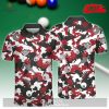 [NEW] RIPPED AMERICAN FLAG BILLIARDS CUSTOM POLO SHIRT NOTHING BUT TROUBLE  FOR MEN POLO SHIRT